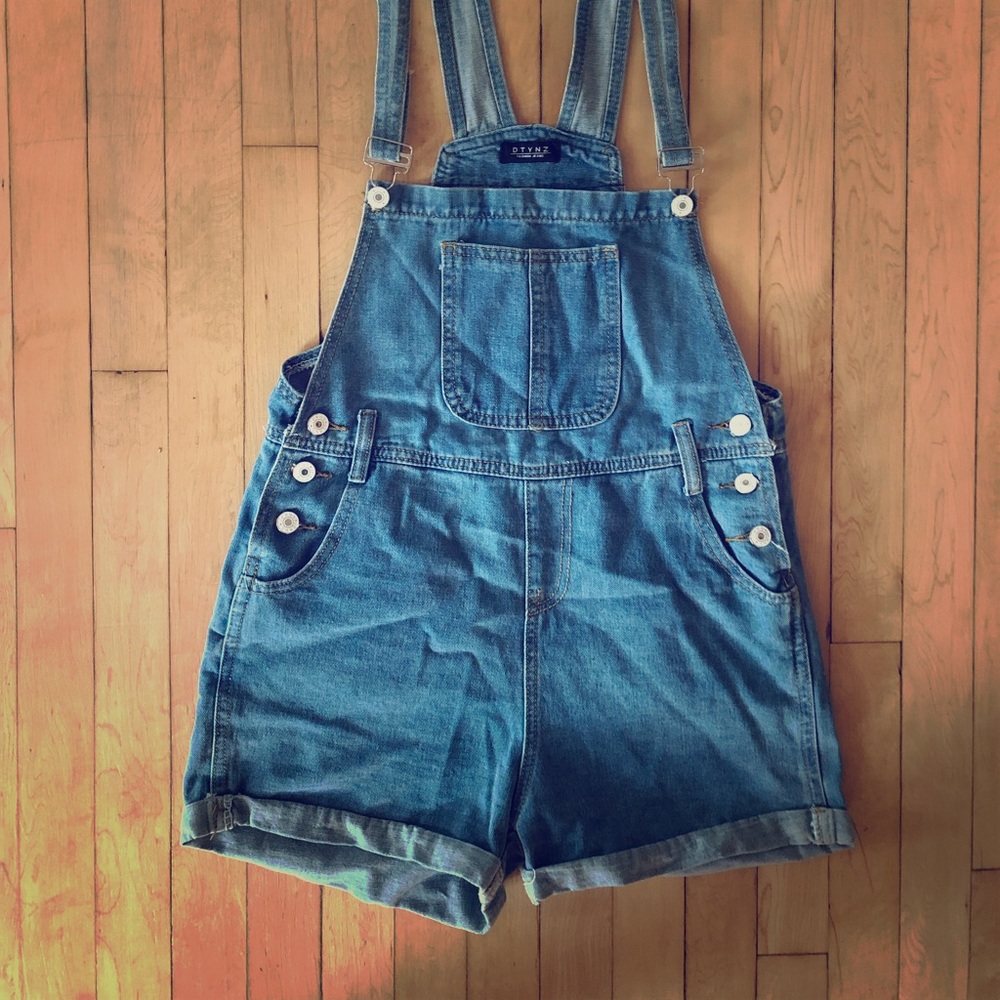 Overall Shorts